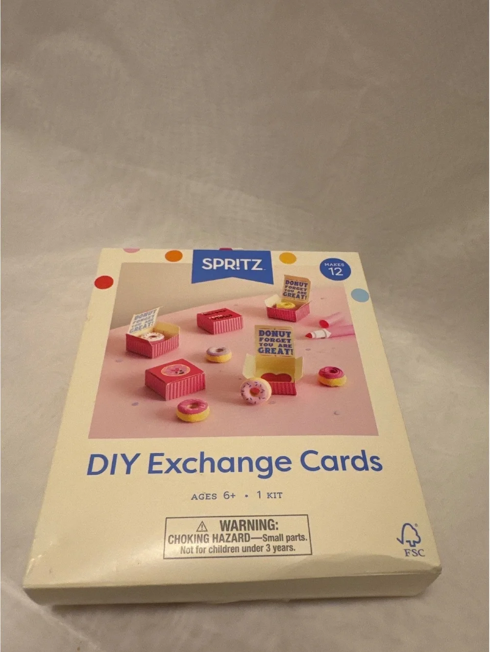 Spritz DIY Exchange Cards Kit - Makes 12 Cards